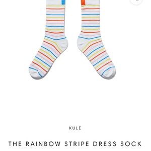 KULE Colorful Striped Dress Socks